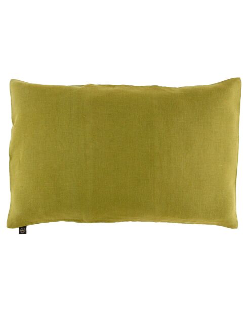 Housse de coussin 100% Lin Porticcio citrus - 40x60 cm