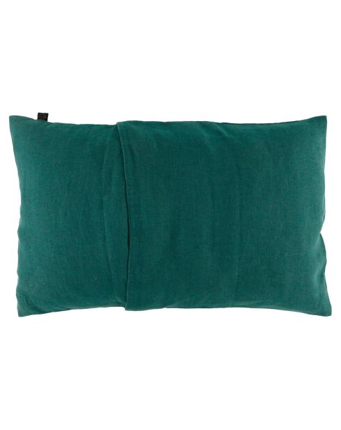 Housse de coussin 100% Lin Porticcio cèdre - 40x60 cm