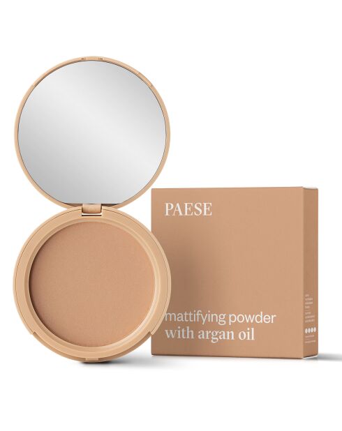 Polvere opacizzante con olio di argan 03 Beige - 8 g
