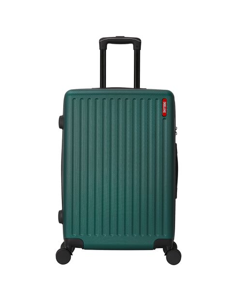 2 Valises Urban 75/55 cm vert sapin