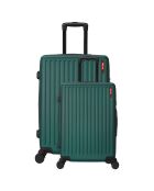 2 Valises Urban 75/55 cm vert sapin