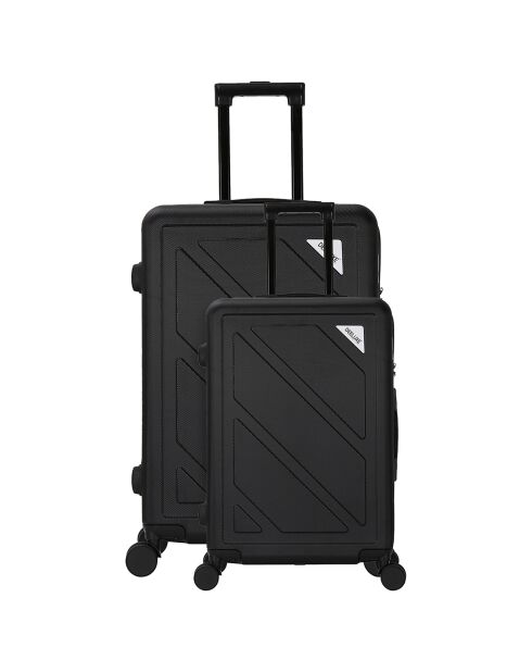 2 Valises Down 75/55 cm noires