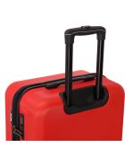2 Valises City 75/55 cm rouges