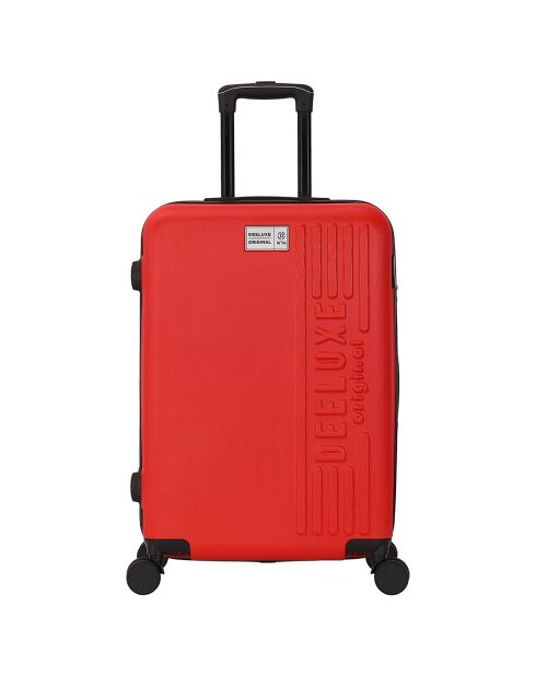 2 Valises City 75/55 cm rouges