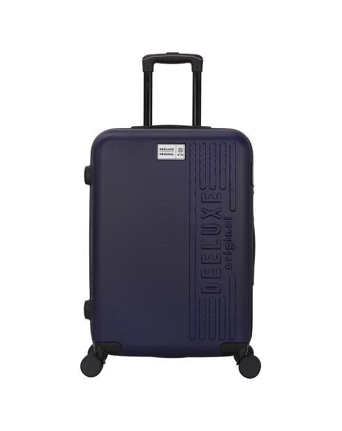 2 Valises City 75/55 cm bleu marine
