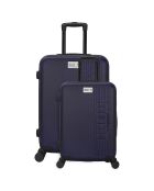 2 Valises City 75/55 cm bleu marine