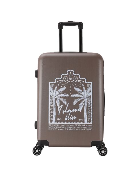 2 Valises Tropic 75/55 cm bronze