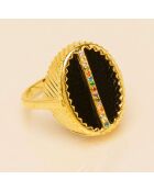 Bague Eclat Onyx noir