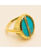 Bague Eclat Turquoise