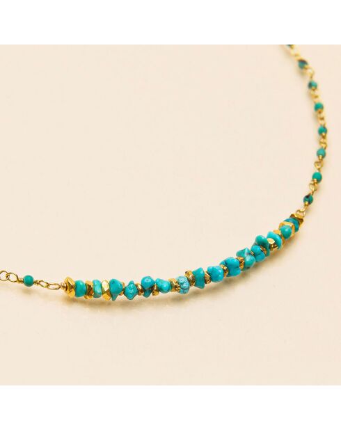Collier Inde Chipsy Turquoise