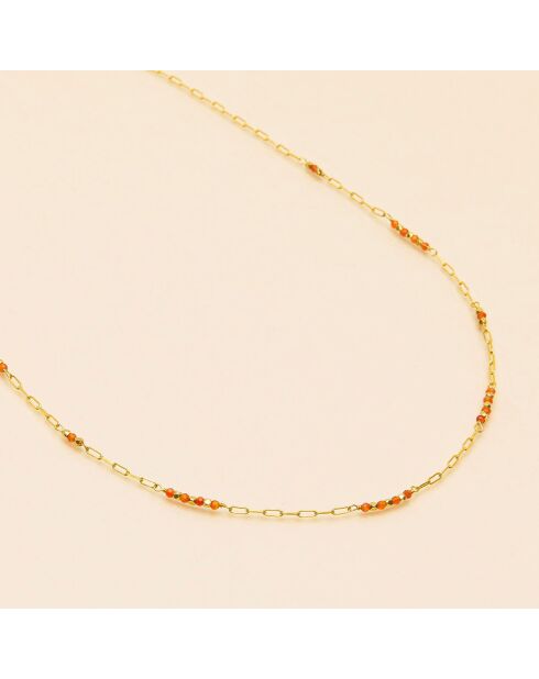 Collier Eclat Cornaline