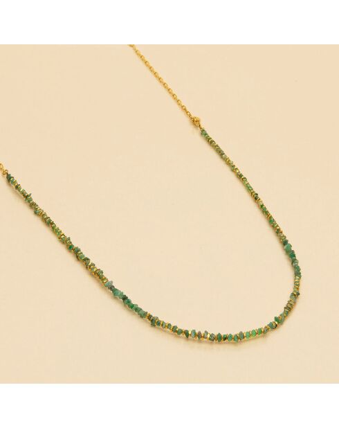 Sautoir Pacific Emeraude