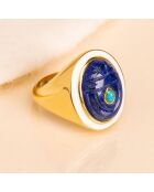 Bague Kenya Lapis Lazuli