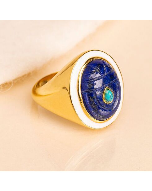 Bague Kenya Lapis Lazuli