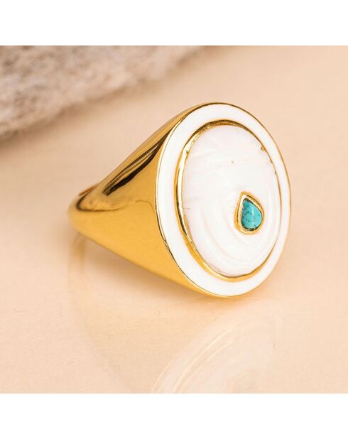 Bague Kenya Nacre