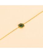 Bracelet Gatsby verts