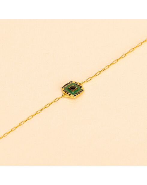 Bracelet Gatsby verts