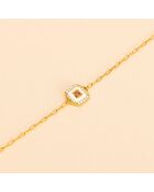 Bracelet Gatsby blancs