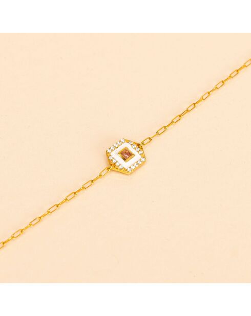Bracelet Gatsby blancs
