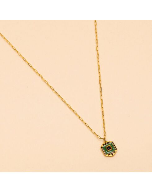 Collier Gatsby vert