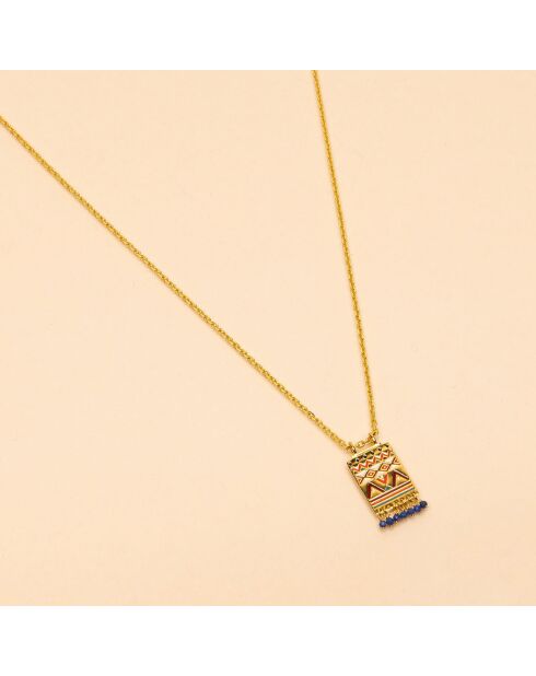 Collier Ndebele kaki
