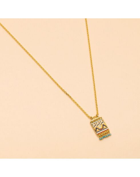 Collier Ndebele rouge