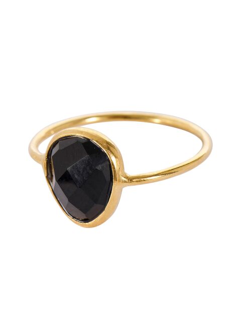 Bague Ovale Moy Onyx noir