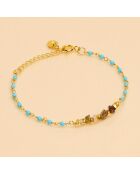 Bracelet Inde Chipsy Turquoise