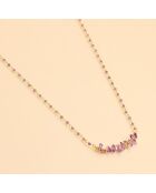 Collier Inde Chipsy Améthyste