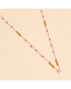 Collier Long Pondy Citrine