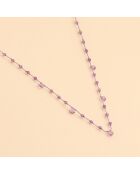 Collier Pondy Améthyste