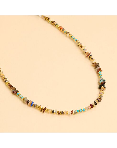 Collier Pacific Turquoise & Multi Pierres