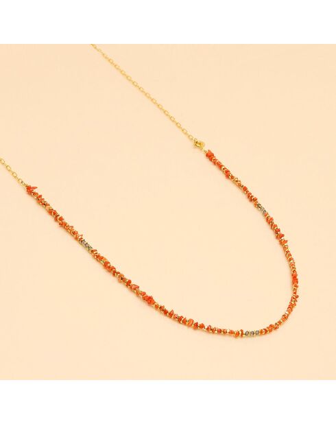 Sautoir Pacific Corail