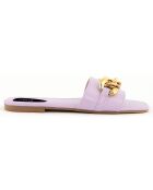 Mules Laura violettes