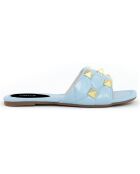 Mules Abby bleues