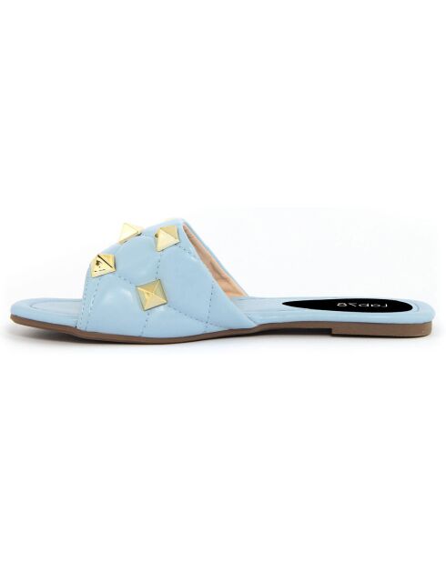 Mules Abby bleues