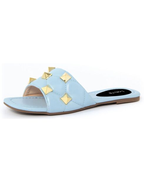 Mules Abby bleues