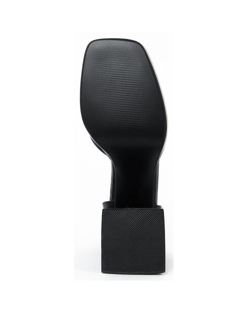 Sandales Louane noires - Talon 8 cm