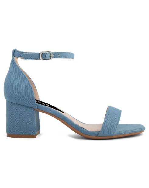 Sandales Elsa jean - Talon 6 cm
