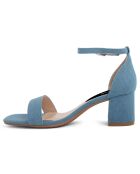 Sandales Elsa jean - Talon 6 cm