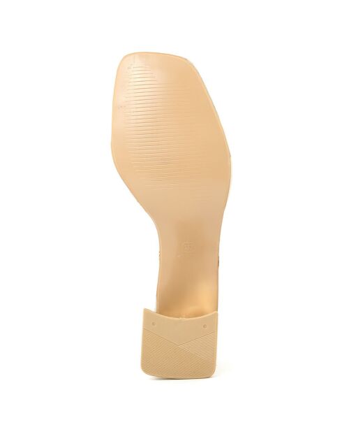 Sandales Milla dorées - Talon 8 cm