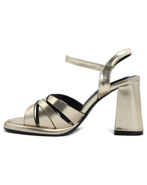 Sandales Salomé dorées - Talon 9.5 cm