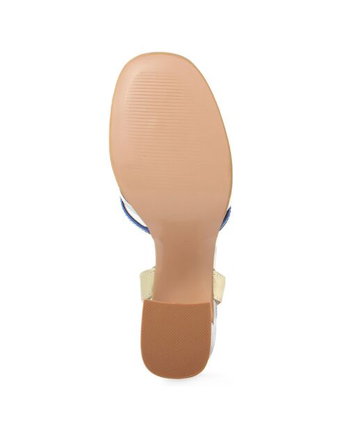 Sandales Fanny argentées - Talon 9.5 cm