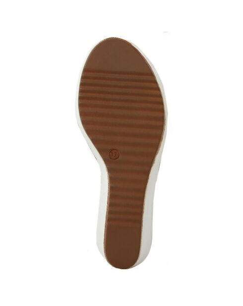 Mules en Cuir Ella noires - Talon 7 cm