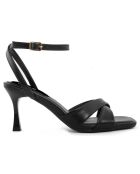 Sandales Marlène noires - Talon 8.5 cm