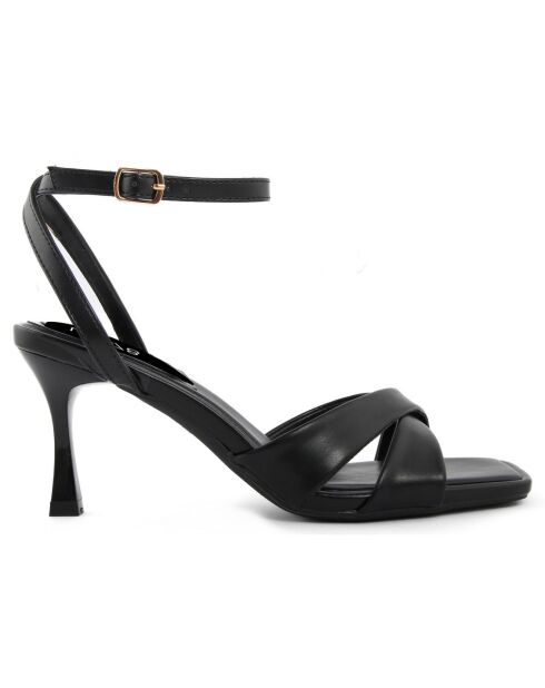 Sandales Marlène noires - Talon 8.5 cm