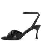 Sandales Marlène noires - Talon 8.5 cm