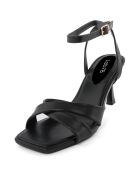 Sandales Marlène noires - Talon 8.5 cm