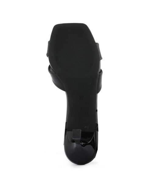 Sandales Marlène noires - Talon 8.5 cm