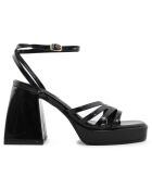 Sandales Louisa noires - Talon 10 cm
